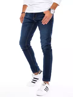 Spodnie męskie jeansowe granatowe Dstreet UX3464_1