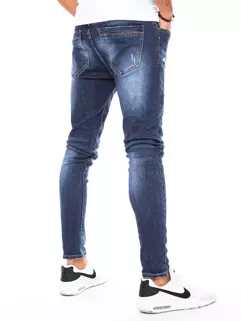 Spodnie męskie jeansowe granatowe Dstreet UX3471_4