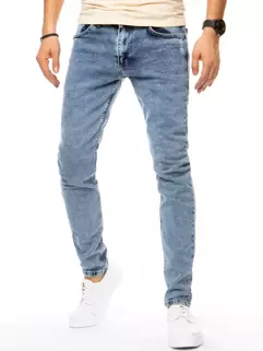 Spodnie męskie jeansowe jasnoniebieskie Dstreet UX3155