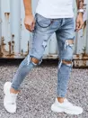 Spodnie męskie jeansowe jasnoniebieskie Dstreet UX3840
