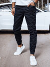 Spodnie męskie jeansowe joggery granatowe Dstreet UX4190_1