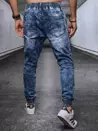 Spodnie męskie jeansowe joggery niebieskie Dstreet UX3722_4