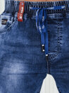 Spodnie męskie jeansowe joggery niebieskie Dstreet UX4230_3