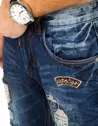 Spodnie męskie jeansowe niebieskie Dstreet UX2892_5