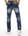 Spodnie męskie jeansowe niebieskie Dstreet UX2893_4