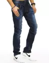 Spodnie męskie jeansowe niebieskie Dstreet UX2894_3