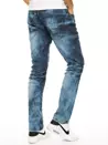 Spodnie męskie jeansowe niebieskie Dstreet UX2934_4