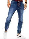 Spodnie męskie jeansowe niebieskie Dstreet UX3176_3
