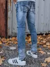 Spodnie męskie jeansowe niebieskie Dstreet UX3393_4