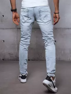 Spodnie męskie jeansowe niebieskie Dstreet UX3616_4