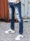 Spodnie męskie jeansowe niebieskie Dstreet UX3802_2