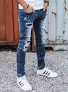 Spodnie męskie jeansowe niebieskie Dstreet UX3802_3