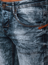 Spodnie męskie jeansowe niebieskie Dstreet UX4087_3