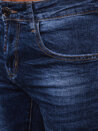 Spodnie męskie jeansowe niebieskie Dstreet UX4088_3