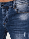 Spodnie męskie jeansowe niebieskie Dstreet UX4143_4