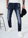 Spodnie męskie jeansowe niebieskie Dstreet UX4144_1