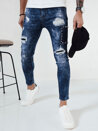 Spodnie męskie jeansowe niebieskie Dstreet UX4149_1