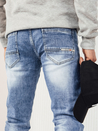 Spodnie męskie jeansowe niebieskie Dstreet UX4184_3
