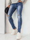 Spodnie męskie jeansowe niebieskie Dstreet UX4221_1