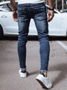 Spodnie męskie jeansowe niebieskie Dstreet UX4350_4
