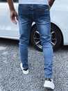 Spodnie męskie jeansowe niebieskie Dstreet UX4416_4