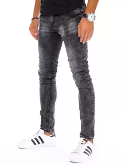 Spodnie męskie jeansowe szare Dstreet UX3470_3