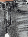 Spodnie męskie jeansowe szare Dstreet UX4133_4