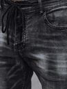 Spodnie męskie jeansowe szare Dstreet UX4138_3