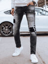 Spodnie męskie jeansowe szare Dstreet UX4293_1