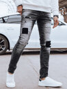 Spodnie męskie jeansowe szare Dstreet UX4293_2