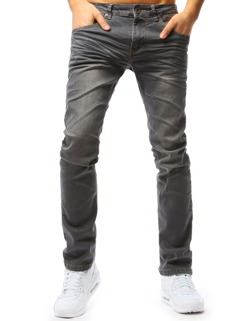 Spodnie męskie jeansowe szare UX1792