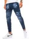 Spodnie męskie jeansowe typu bojówki ciemnoniebieskie Dstreet UX3292_3