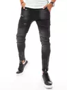 Spodnie męskie jeansowe typu bojówki czarne Dstreet UX3289_2