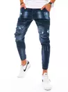 Spodnie męskie jeansowe typu bojówki granatowe Dstreet UX3268_2