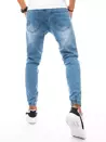 Spodnie męskie jeansowe typu bojówki niebieskie Dstreet UX3269_4