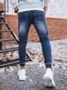 Spodnie męskie jeansowe typu bojówki niebieskie Dstreet UX3281_4