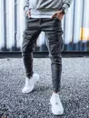 Spodnie męskie jeansowe typu bojówki szare Dstreet UX3258