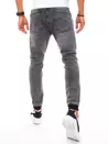 Spodnie męskie jeansowe typu bojówki szare Dstreet UX3278_4