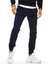 Spodnie męskie jeansowe typu jogger granatowe Dstreet UX3172_1