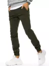 Spodnie męskie jeansowe typu jogger khaki Dstreet UX3173_3
