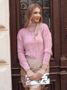 Sweter damski AURI różowy Dstreet MY1158