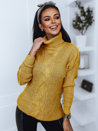 Sweter damski CARISMA żółty Dstreet MY1251_1
