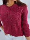 Sweter damski MIGOTKA różowy Dstreet MY1775_3