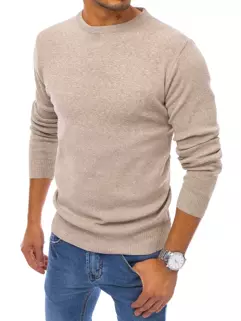 Sweter męski beżowy Dstreet WX1713_1