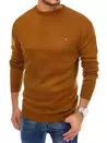 Sweter męski brązowy Dstreet WX1851