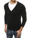Sweter męski czarny Dstreet WX1540