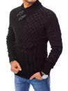 Sweter męski czarny Dstreet WX1785_3
