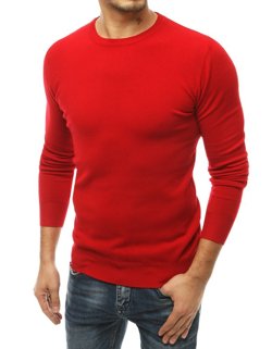 Sweter męski czerwony Dstreet WX1506