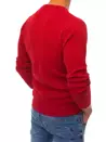 Sweter męski czerwony Dstreet WX1712_4