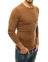 Sweter męski kamelowy Dstreet WX1505_3